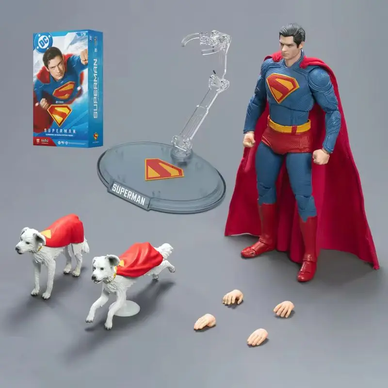 

New Original Fondjoy David Corenswet Super man Action Figure 1/9 New Superman Figure Joint Movable Model Statue Kid Toy Boy Gift