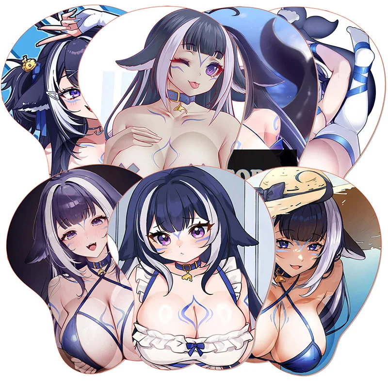 

Коврик для мыши Anime Titty с Boob Kawii Virtual Idol OPPAI Нескользящий коврик для мыши Sexy S_Shylily 3D Коврик для мыши Подставка для запястий Hentai MouseMat
