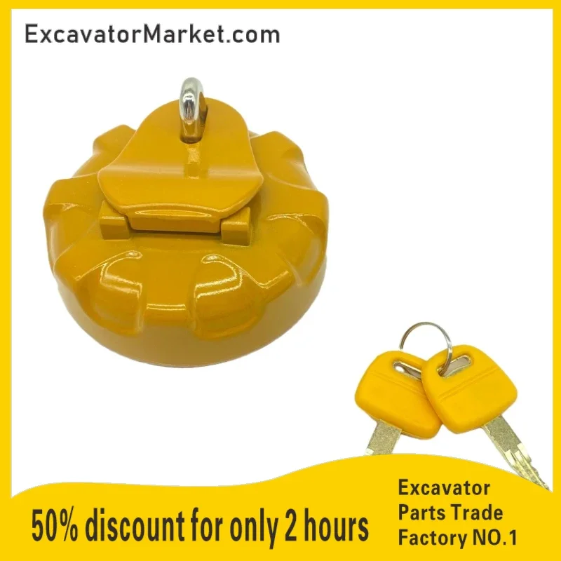 

high quality Excavator Accessories For CATERPILLAR CAT E305.5 306 307D 308 312B 200B Anti-theft diesel tank cover filter