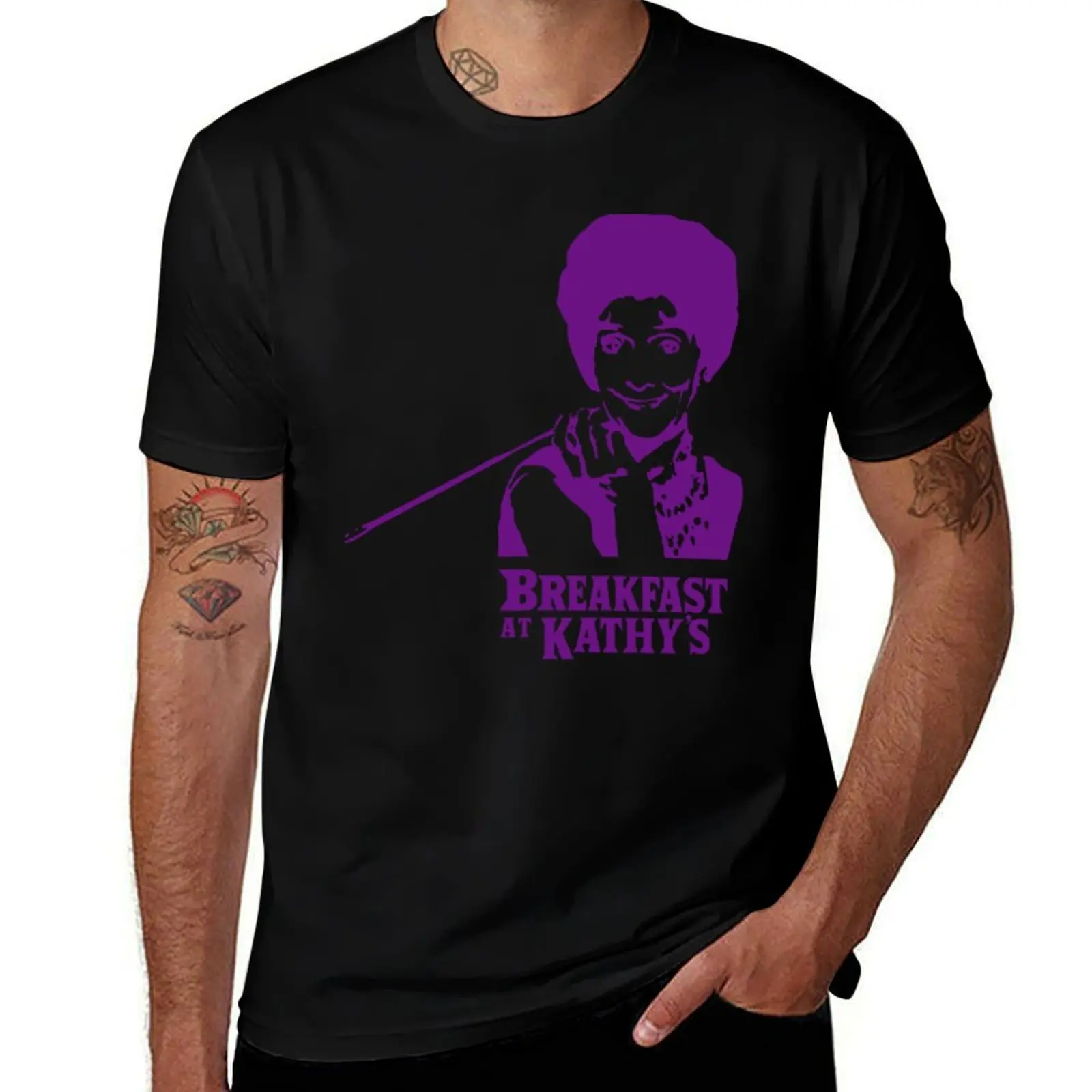 Breakfast At Kathy_s T-Shirt Utility Work Short Sleeve Top T-Shirt