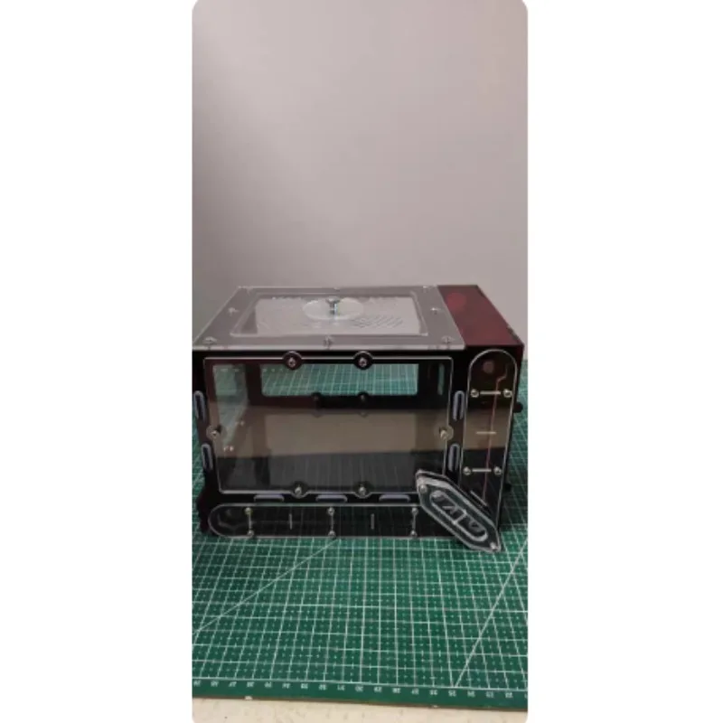 Black Castle Mini Ant Nest Formicarium Model, Ant Breeding Habitat, Test Tube Not Included for Ant Keeping