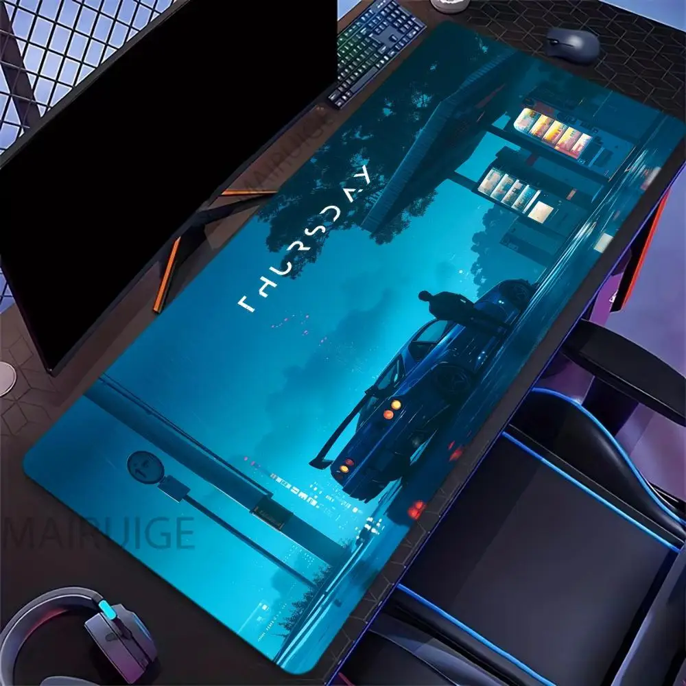 

Cool Car Design Mouse Pad Super Large Non-Slip Rubber Desk Mat with Stitched Edge Durable Washable Keyboard Pads for Office Home