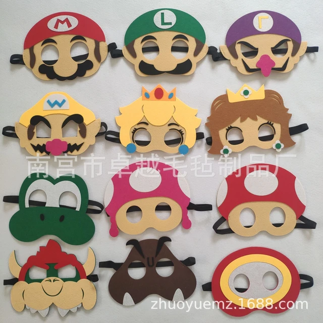 Maschera super mario bambino shop