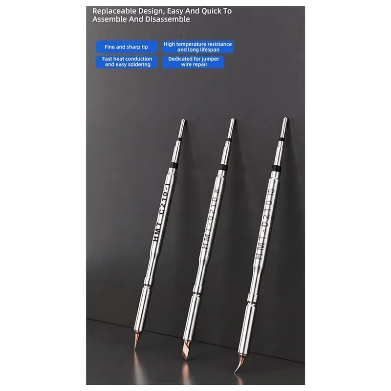 N04R C210 Flying Wire Professional Soldering Tip Pointed Design For Quick Heating And Efficient Repairs