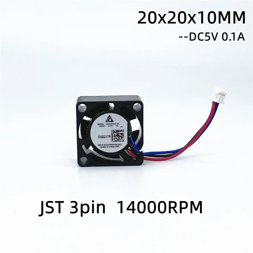 

2010 Detla 20MM 2CM DC5V Cooling Fan 20x20x10MM Mini Cooling Fan 19000RPM Mini Fan 3Wires FG