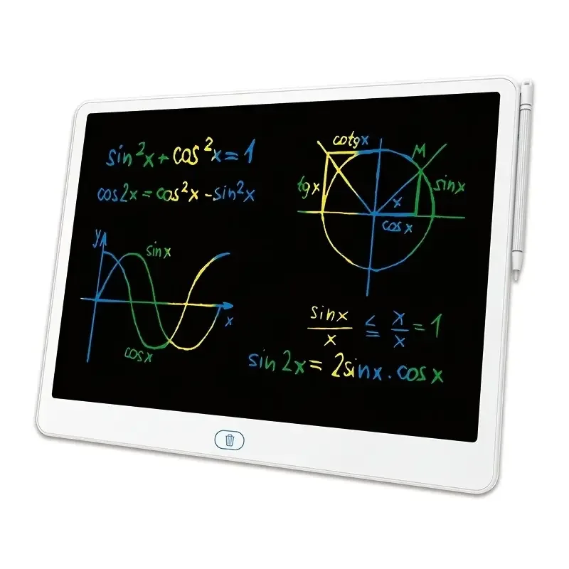 16 Inch LCD Writing Tablet Digital Drawing Board Reusable Electronic Handwriting Pad Erasable Graphic Notepad for Kids Students Office Home Note Taking
