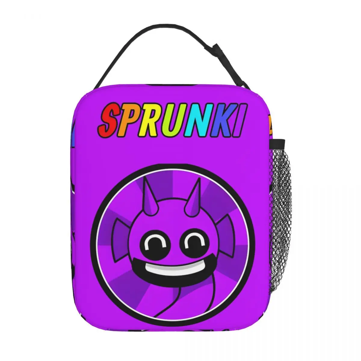 

Sprunki Durple Insulated Lunch Bags Leakproof Game Meal Container Cooler Bag Lunch Box Tote Beach Travel Men Women
