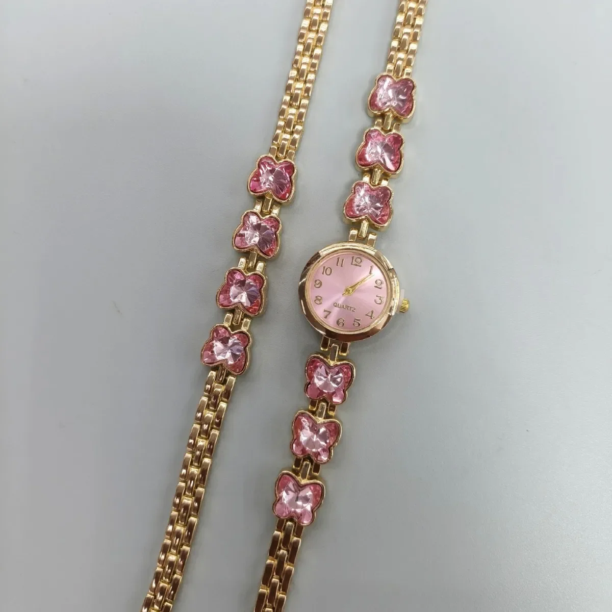 Women's Quartz Bracelet Watch Set Fashion Small Disc Watch Accessories Cross-border Foreign Trade Trend BSales
