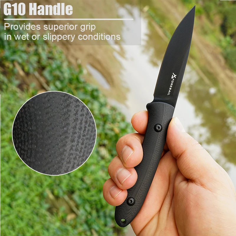 

DC53 Steel sharp Straight Knife G10 Handle EDC Tactical Fixed Blade Knife Outdoor fishing Tool Hunting Camping Portable Knives