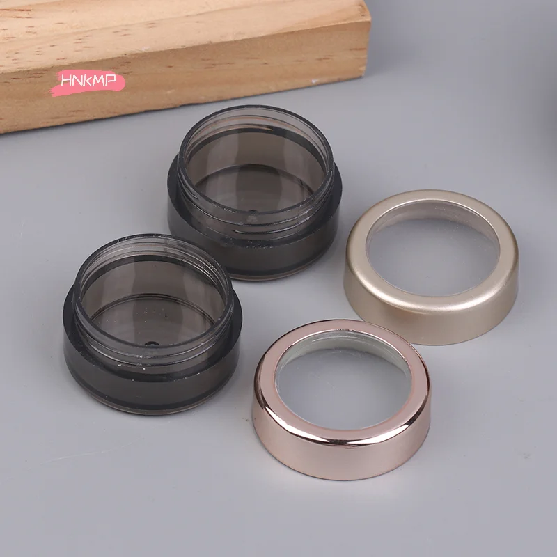 5g Transparent Plastic Glitter Bottle Cosmetic Eye Shadow Powder Box Nail Gel Sequins Manicure Organizer Separate Case Packaging