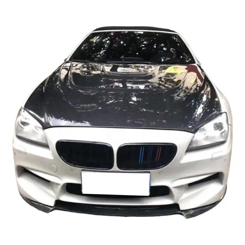 PD Style Carbon Fiber Bonnet Hood Vented For BMW M6 6 Series F06 F12 F13,100% tested well