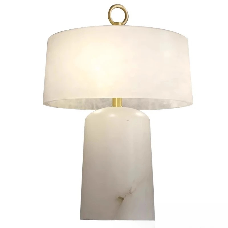 Lampada da tavolo di lusso per soggiorno, villa semplice e moderna dell'hotel, lampada da tavolo decorativa da comodino per studio in camera da letto