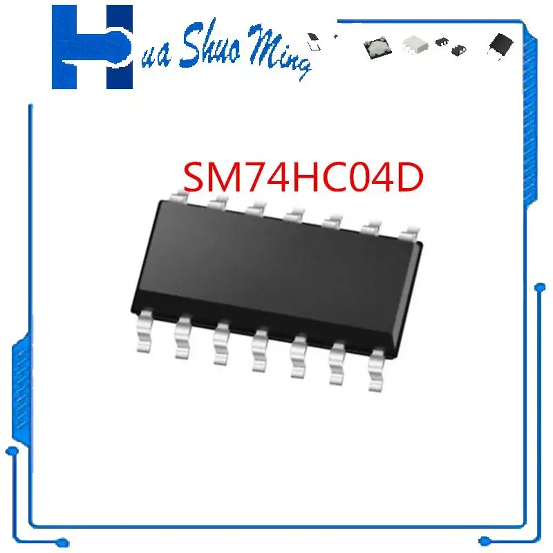 

50PCS/LOT SM74HC04D SM74HC04 74HC04D SOP