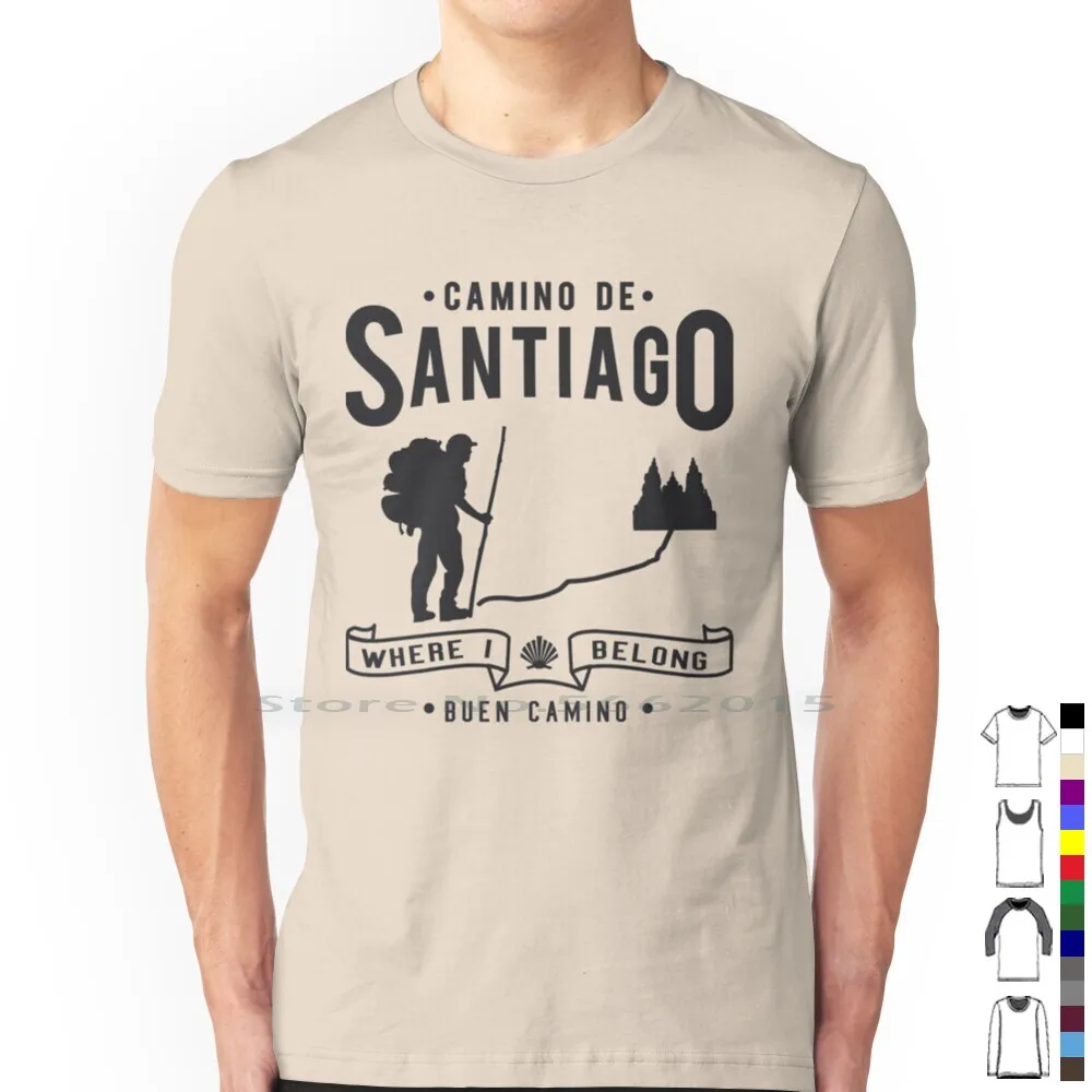 Le T-shirt Saint Un Design Unique pour les Pèlerins et les Amoureux de la Culture Espagnole