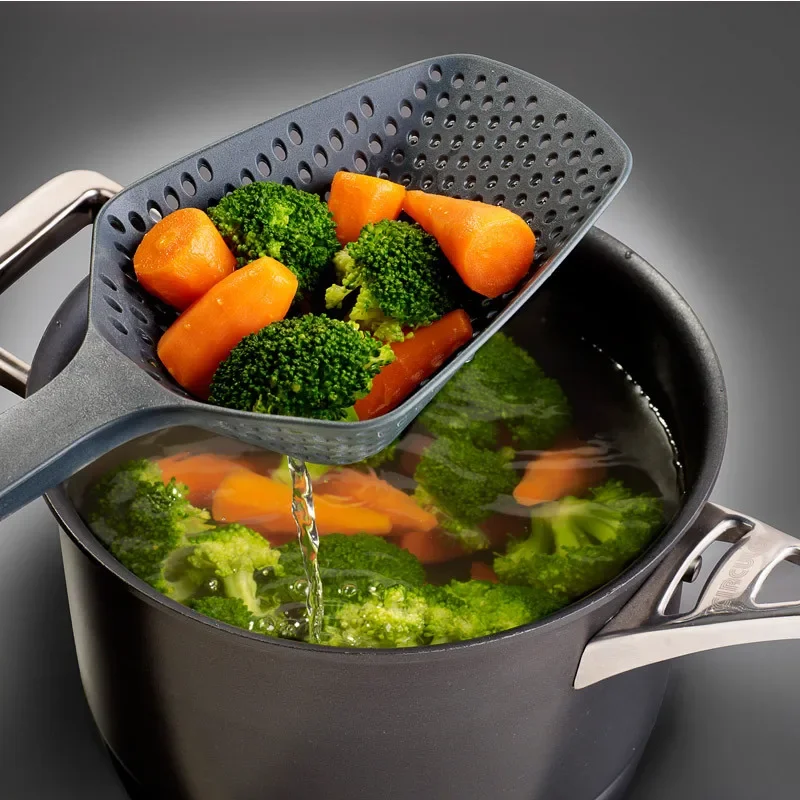 

Y125 Large Nylon Strainer Scoop Colander kitchen Accessories gadgets Drain Vegies water cozinha gadget cooking tools