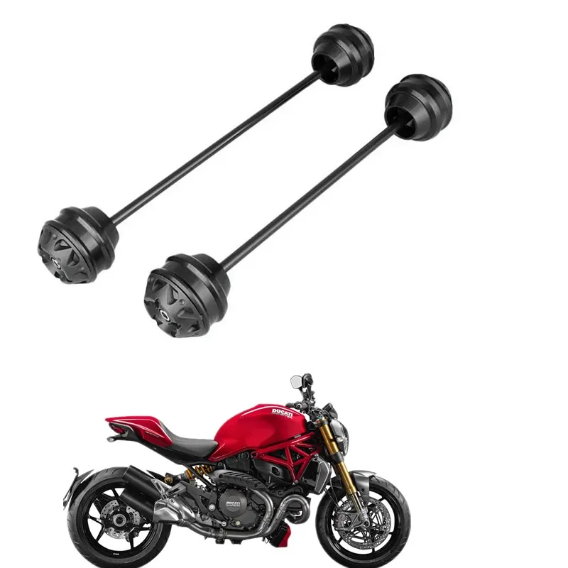 FOR DUCATI Monster 1100 S Monster 1200 S R Monster S4R S4S Front Wheel Protector Axle Fork Crash Slider