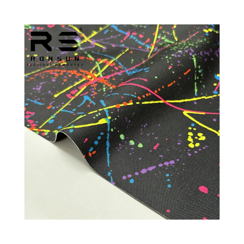 

Лидер продаж 1000D поли Оксфорд Splatter камуфляжная тактическая ткань для сумки-жилета на складе