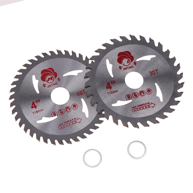 4'' 40T Circular Saw Blade Wood Cutting Disc Woodworking Cutter For Wood Plastic Metal Rotating Tool Power Tool Acces