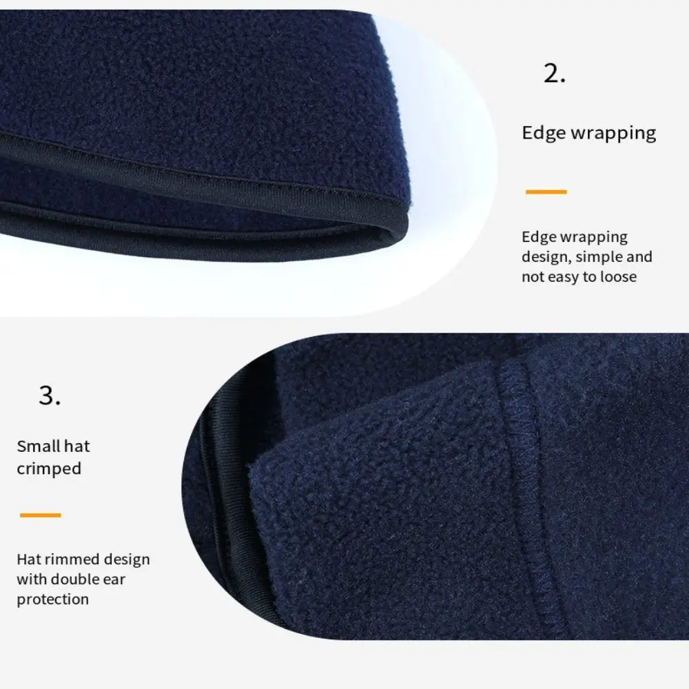 

Мягкая однотонная флисовая шапка-балаклава, дышащая ветрозащитная маска, шапочки с капюшоном, защита для ушей, маска для лица, шлем, шляпа, уличная