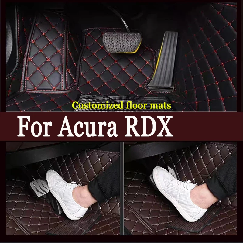 

Car Floor Mats For Acura RDX 2018 2017 2016 2015 2014 2013 2012 2011 2010 Auto Interior Accessories Waterproof Leather Rugs