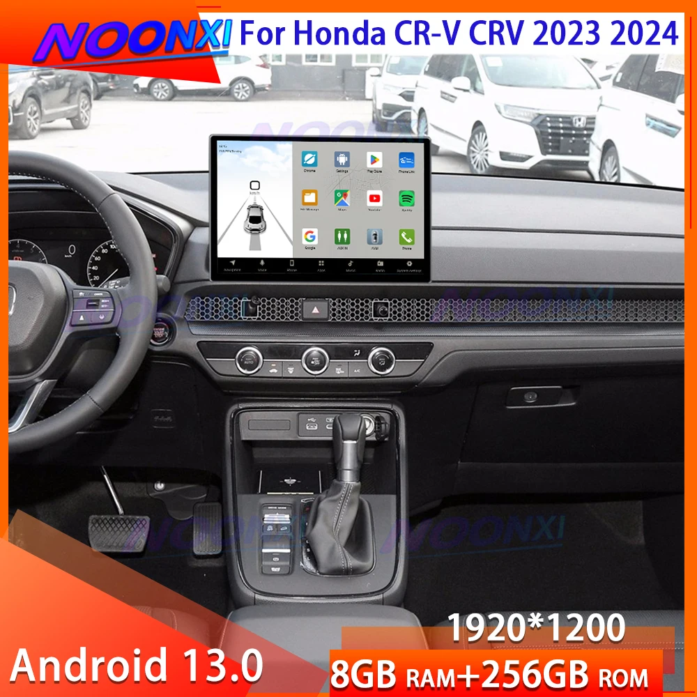 13,1-calowy 2K Android 13 Carplay Auto Voor do Hondy CRV 2021 2022 2023 2024 Auto Radio Multimedialny odtwarzacz wideo Nawigacja GPS BT