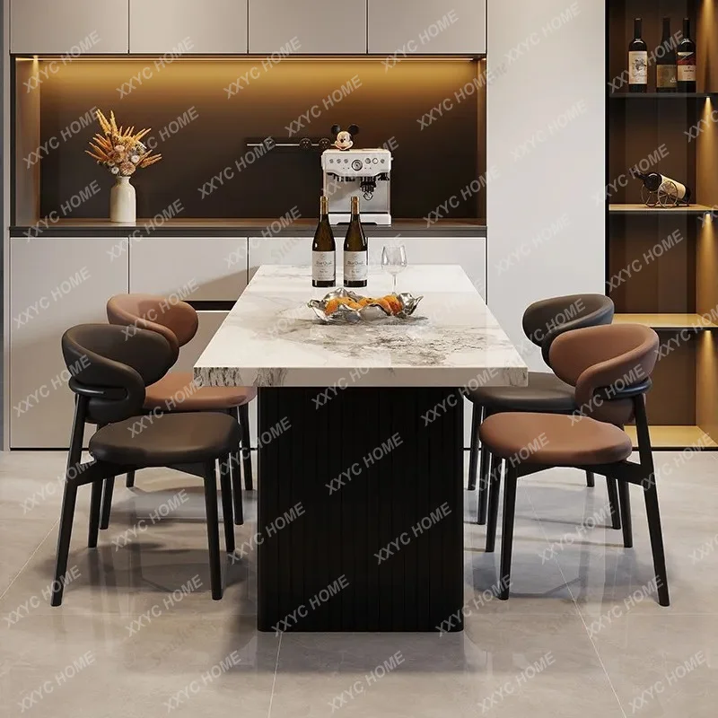XXModern simple household rectangular dining table  minimalist dining table