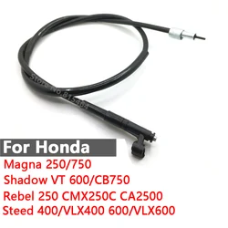 Motorcycle Speedometer Cables Motorbike Mileage Meter Line Wires For Honda Steed 400 600 VLX400 VLX600 Magna 250 750 VT600 CB750