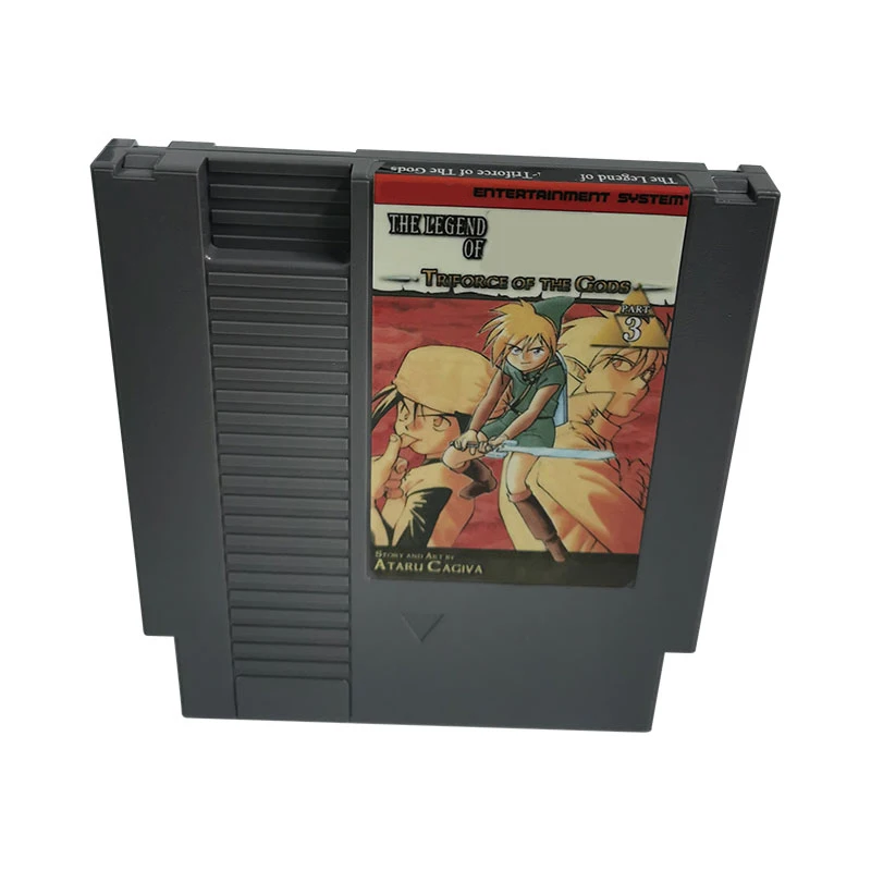 NES ROM hack for The Legend of : Triforce of the godes ตลับเกม NES สำหรับ72Pin การ์ดใบเดียว8Bit คอนโซลเกมคลาสสิกย้อนยุค