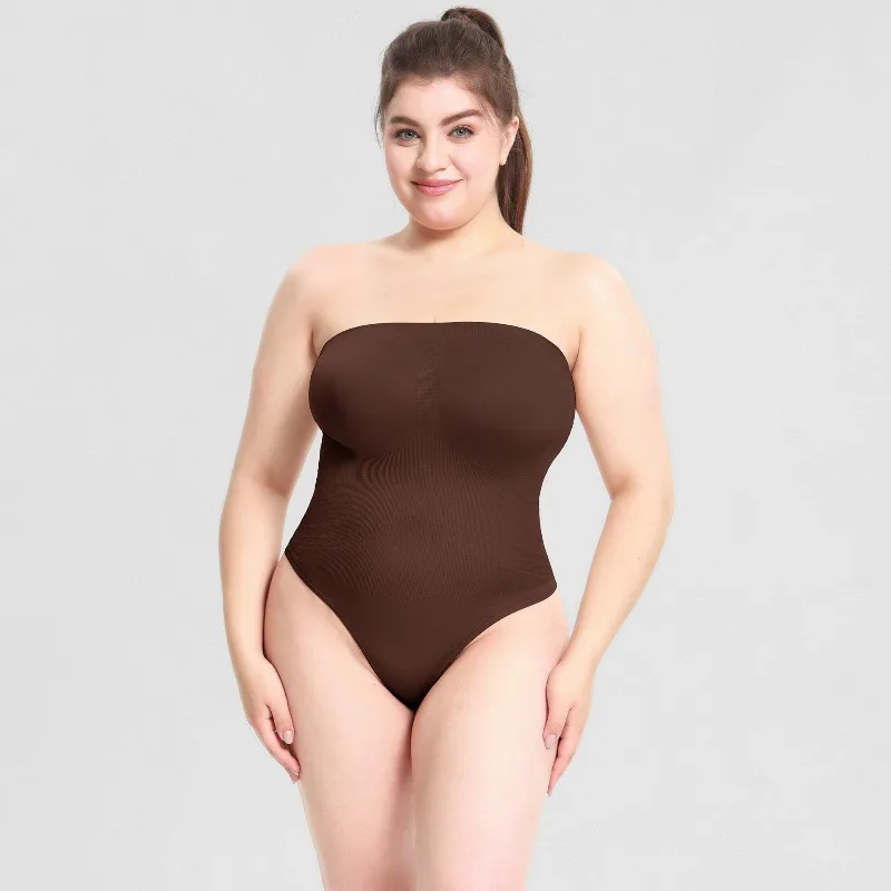 Shapewear Bodysuit - Seamless Tummy Control Full Body Shaper