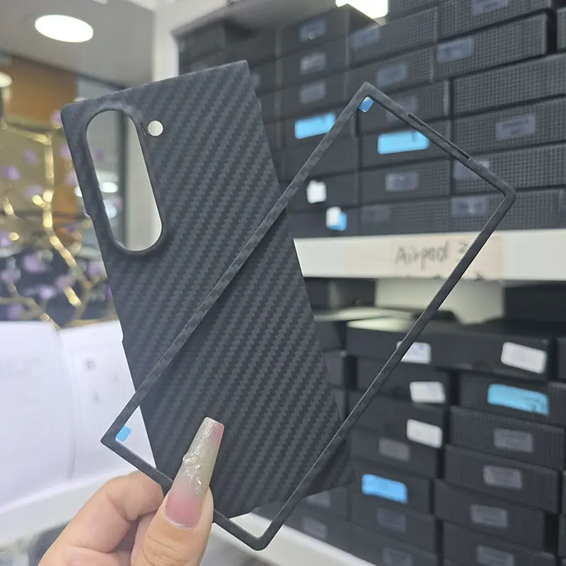 

Подходит для Samsung Z Fold 6, складной кевларовый чехол для телефона Magsafe, ультратонкий защитный чехол от падения