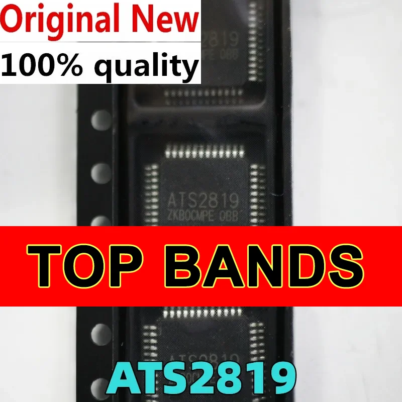 NEW (2-5piece) 100% ATS2819 ATS2819S LQFP-48 Chipset IC Chipset Original