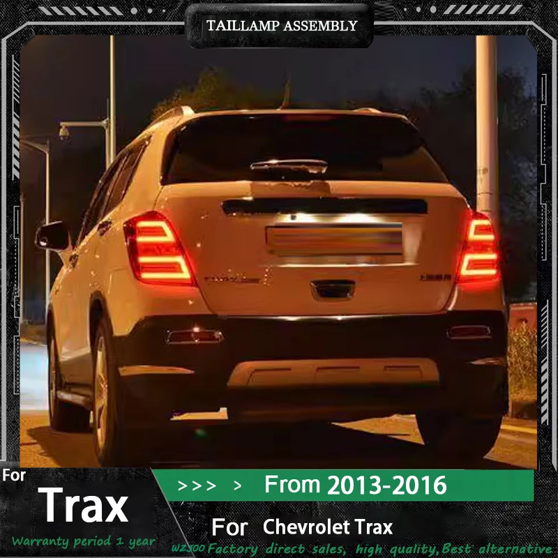 

Задний фонарь для Chevrolet Trax, светодиодный задний фонарь 2013 2014 2015 2016-2017, задний противотуманный тормозной сигнал Trax, автомобильные аксессуары