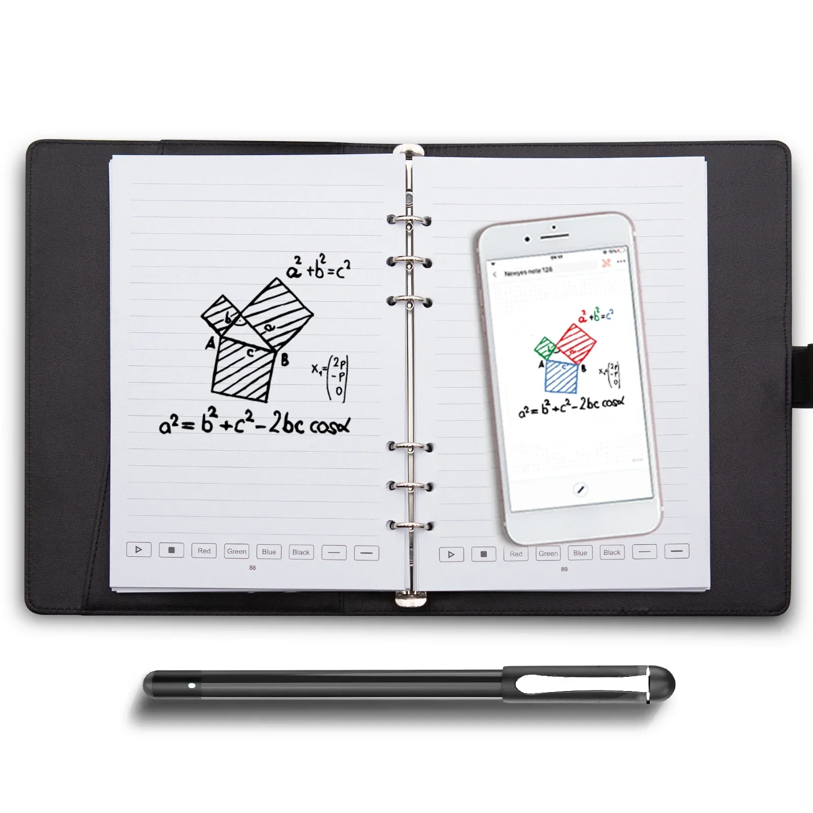 Newyes Digital Smart Pen Records Sound Smart Lcd Writing Tablet Notebook With Pen Connect App