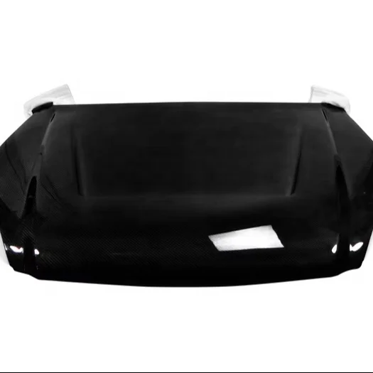 

Black Carbon Fiber Hood 1999-2000 FOR HONDA EK Civic OEM bonnet Fit both 4 door & 3 door hatch