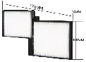 Elpinf40-電気フィルターモーター,EB-1420Wi,EB-1430Wi,EB-570,EB-575W,EB-575Wi,EB-580およびEB-585W用アクセサリ