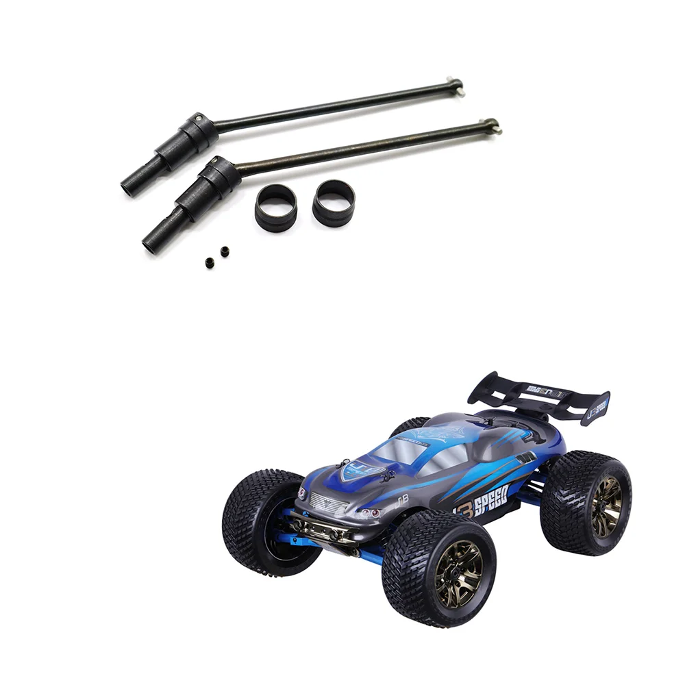 

BEDW-2 шт. металлический приводной вал CVD EA1061 для JLB Racing CHEETAH 11101 J3 Speed 1/10, детали для обновления радиоуправляемого автомобиля