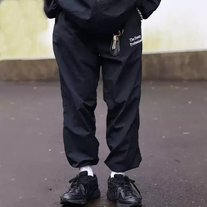 2025 The Ennoy Professiona outdoor hiking casual pants with cuffs, quick-drying and lightweight trousers(black)