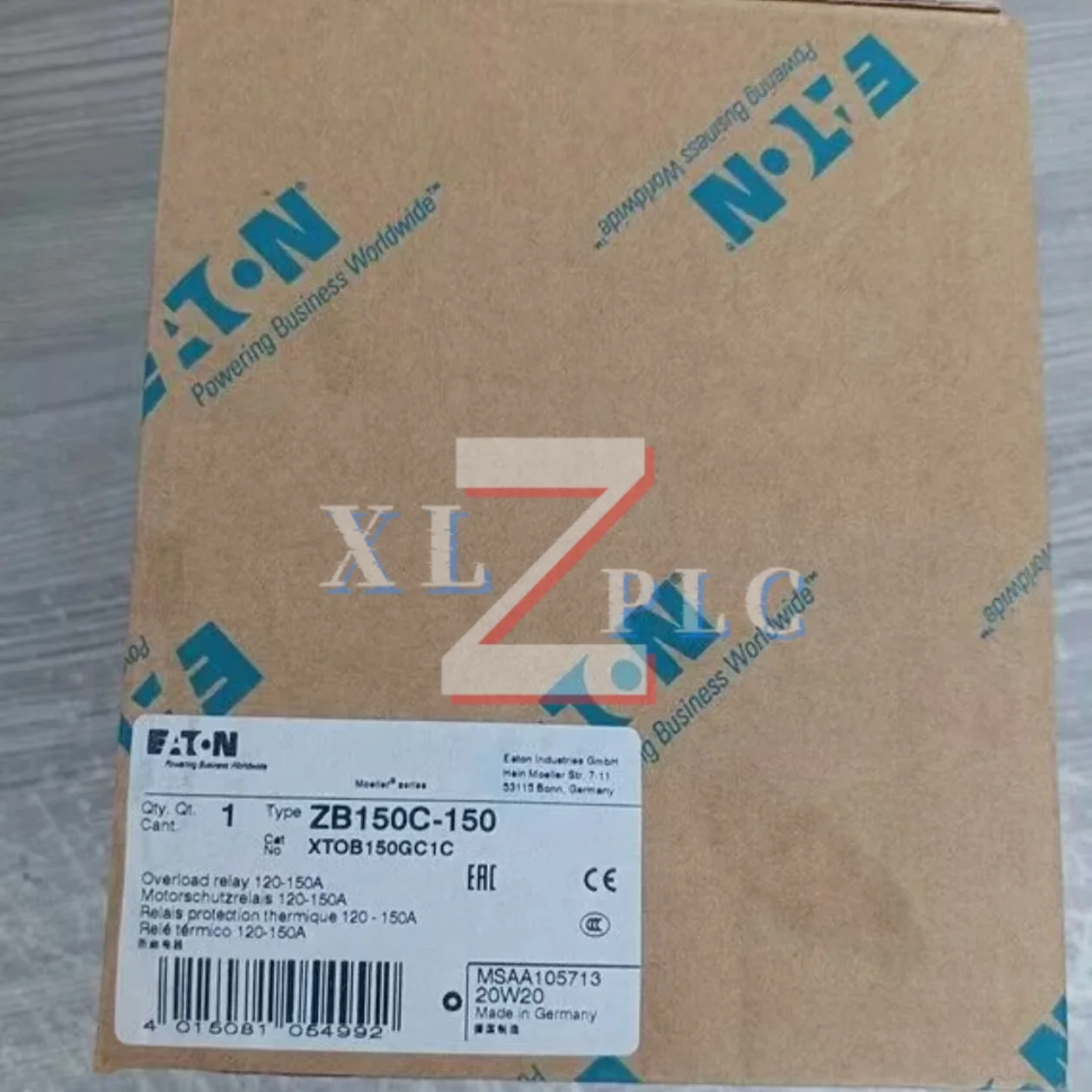 รีเลย์โอเวอร์โหลดความร้อนใหม่ ZB150C-125 ZB150C-150 ZB150C-175