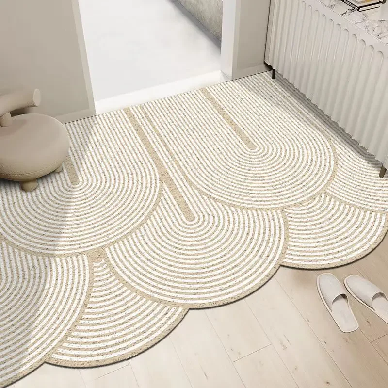 Simple Style Floor Mat Cusizable Entrance L Carpet Anti-Slip Door Mat Home Use Dustproof Wear Resistant