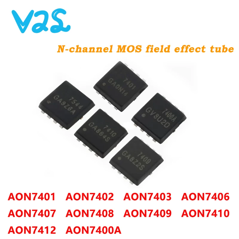 

(10piece)100% New AON7401 AON7402 AON7403 AON7406 AON7407 AON7408 AON7409 AON7410 AON7412 AON7400A QFN-8 Chipset