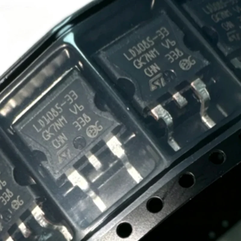 10PCS/LD1085D2T33R LD1085-33 TO-263-2 Original Genuine Goods in Stock