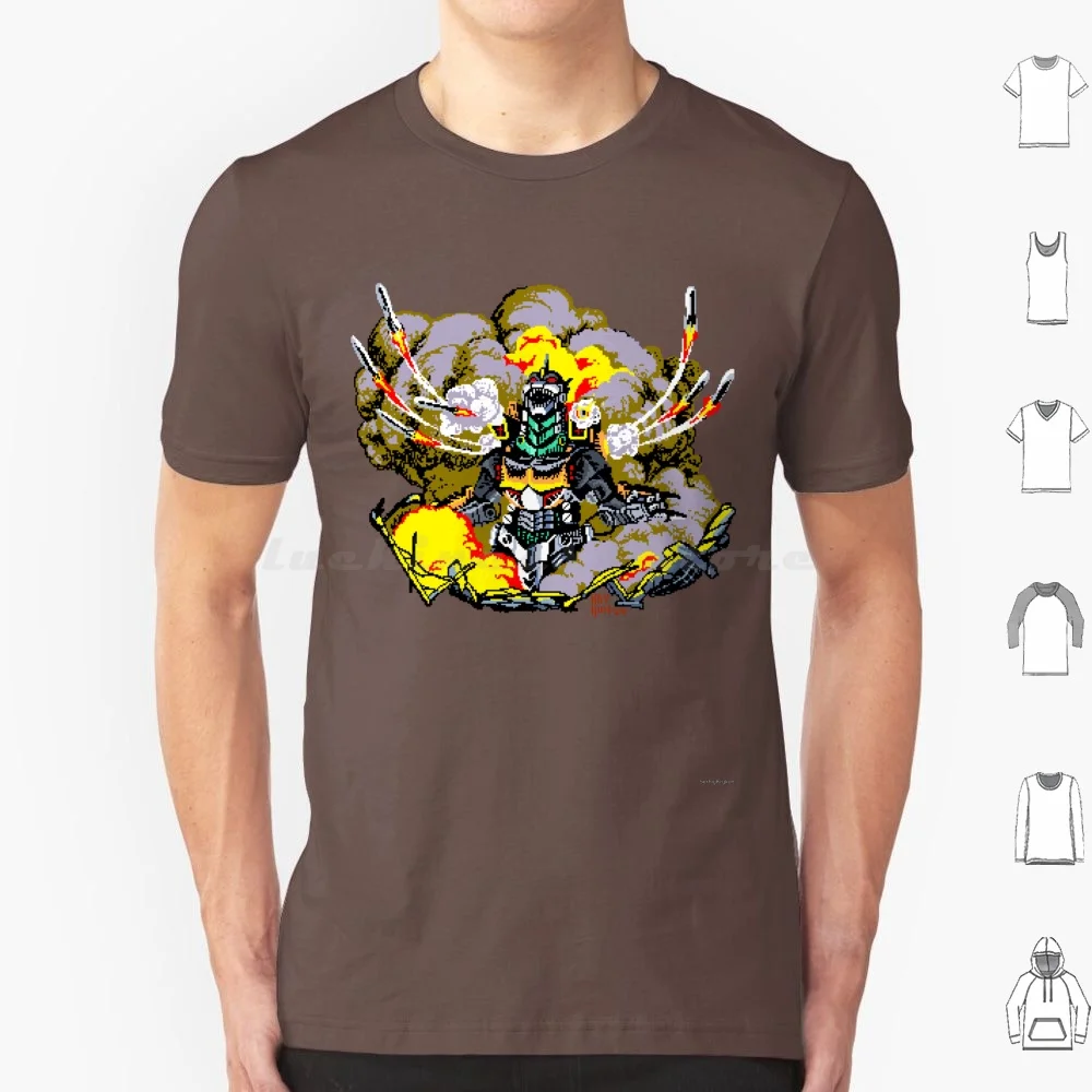 Kiryu T Shirt Big Size 100% Cotton Kaiju Gojira King Of The Monsters Japan King Of The Monsters Mecha