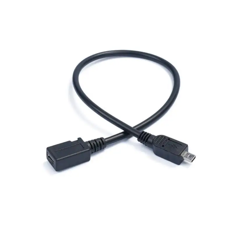 

MicroUSB Female To Mini USB Male Converter Extension Cable For Versatile Use
