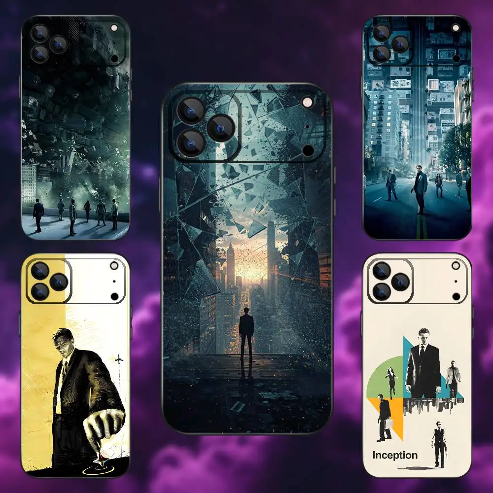 

Movie I-Inception Phone Case For iPhone 17,16,15,14,13,12,11,Pro,Max,Plus,E,SE4,Air,Mini Black Soft Funda