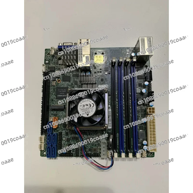 X10SDV-4C-TLN2F Server ITX Motherboard, XEON D1521 Dual 10 Gigabit Ethernet Port Qunhui NAS