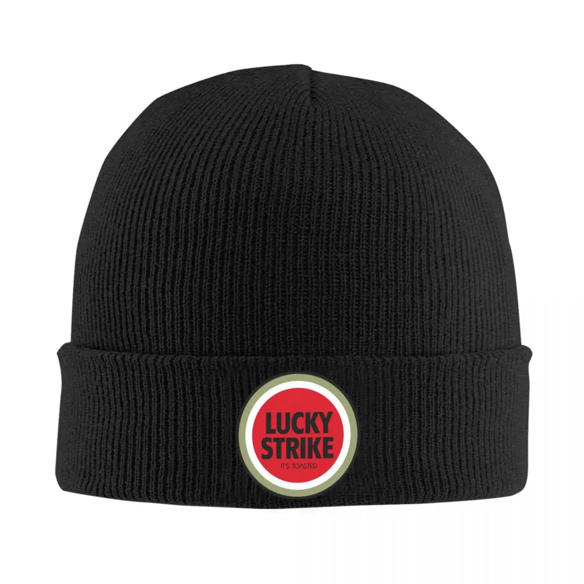 Classic Brand Beanie Hats Lucky Strike Logo Vintage Caps Adult Unisex Gym Knitted Hat Winter Custom Thermal Elastic Beanie Hat