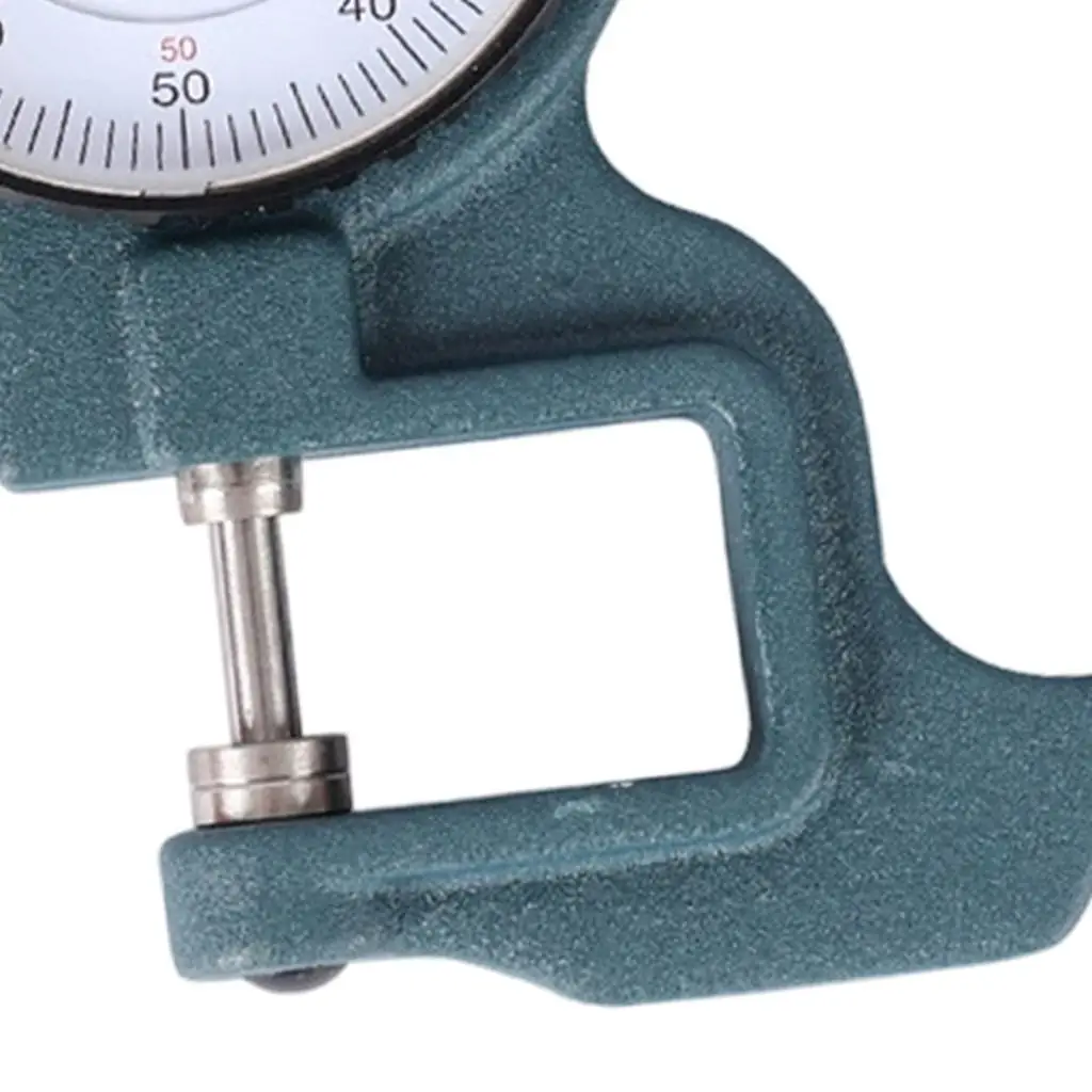 Locking Device Thickness Gauge Stainless Steel Dial Measurement Instrument Tool Sensor Accurate for Wire Leather Paper