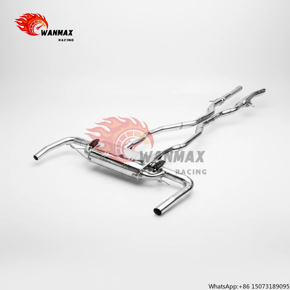 

High Performance Exhaust System for GLE63 W166 5.5T 2012-2015, 304 Stainless Steel Race Exhaust