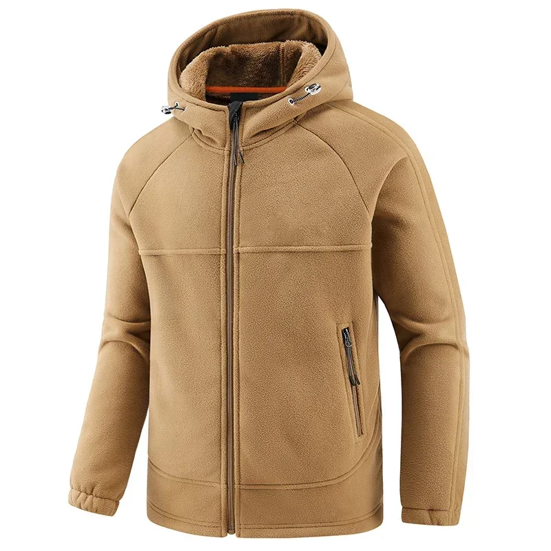 Chaqueta militar de invierno Softshell con capucha gruesa a prueba de viento esquí senderismo al aire libre cálido otoño Camping abrigos Parkas de