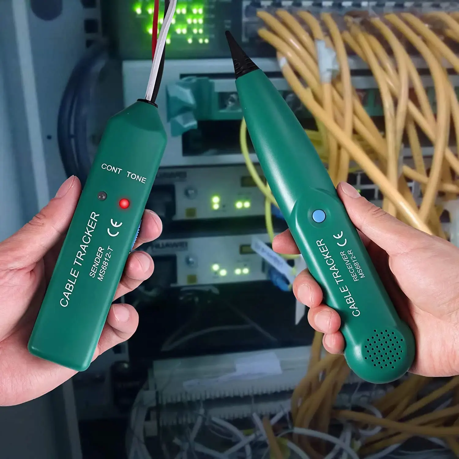 2024new MS6812 Cable Tracker Tester Professional Line detector UTP STP Telephone Wire Tracer Breakpoint location Diagnose Tone image 6